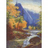 36855_Набор для вышивания "Под осенней вуалью"