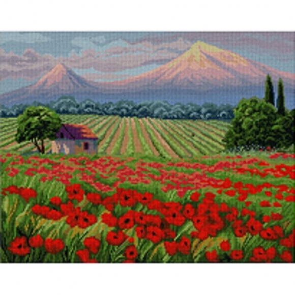 Набор для вышивания мулине НИТЕКС арт.А-0007 Священная гора 51х40 см Набор для вышивания мулине НИТЕКС арт.А-0007 Священная гора 51х40 см