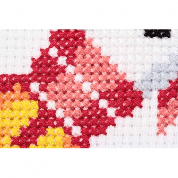 Набор для вышивания KLART арт. 12-038 Ракета 9,5х9,5 см Набор для вышивания KLART арт. 12-038 Ракета 9,5х9,5 см