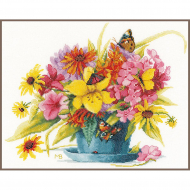 Набор для вышивания LANARTE арт.PN-0188125 Colour perfection 37х31 см