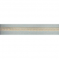 99246_Мерсеризованное хлопковое кружево, 12 мм, цвет светло-бежевый