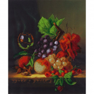 Набор для вышивания PANNA арт. BN-5003 Завтрак аристократа 29,5х35 см