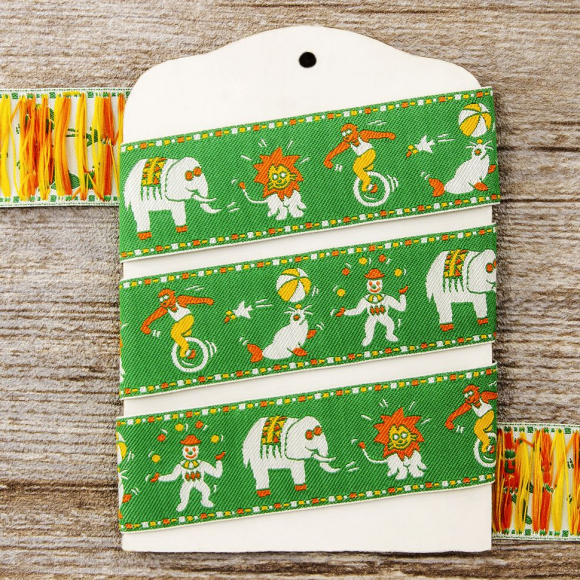 93540_Лента жаккард SAFISA, 30 мм, 15 м, цвет 03