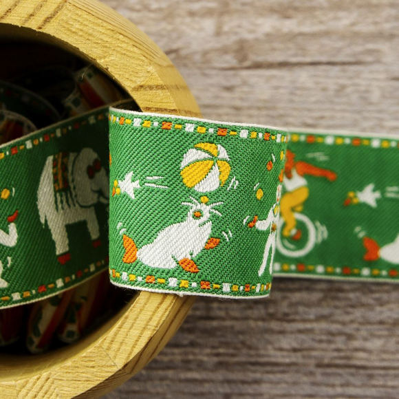 93540_Лента жаккард SAFISA, 30 мм, 15 м, цвет 03