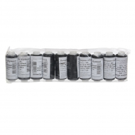 Нитки 50К капрон цв.черный 200м наб.10шт Нитки 50К капрон цв.черный 200м наб.10шт