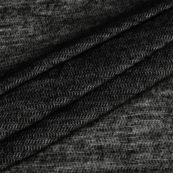 Дублерин IdealTex трикотажный 65г/м? 132 TD/BK черный 150см рул.100м