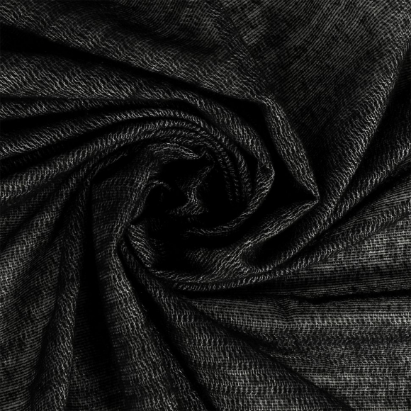 Дублерин IdealTex трикотажный 65г/м? 132 TD/BK черный 150см рул.100м