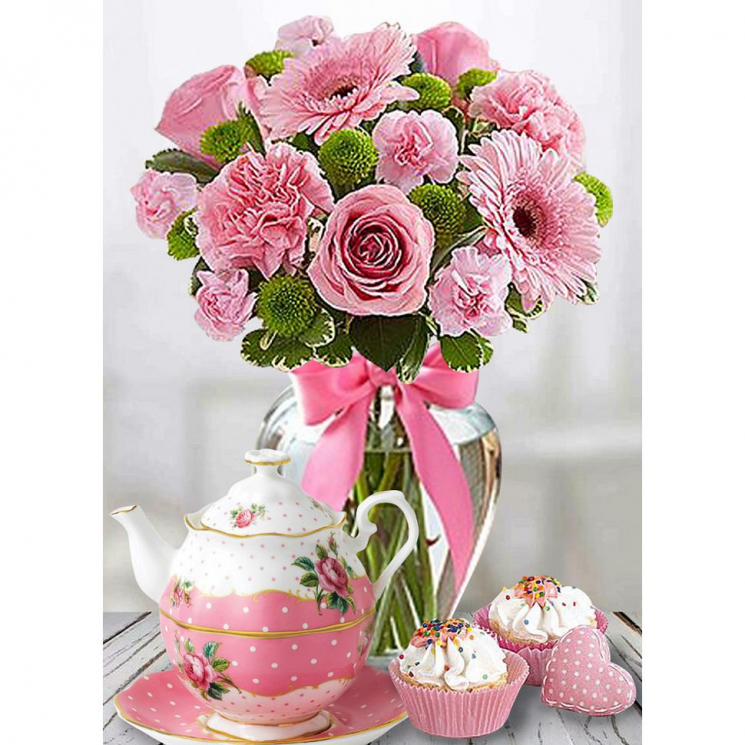 Алмазная мозаика Ah5434 Дыхание любви 30х40