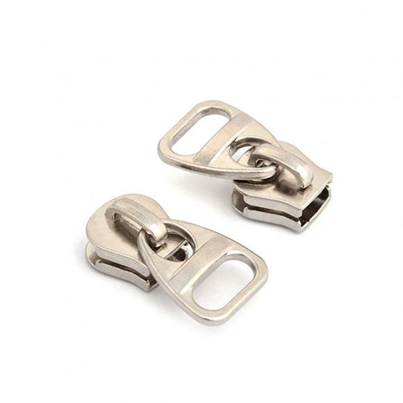 Замок MaxZipper галант. ТР#5 D4 цв.никель уп.10шт