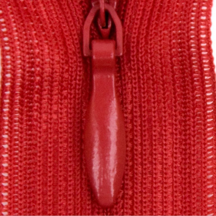 Молния потайная нераз 20см S-140 красный темный SBS уп.100шт