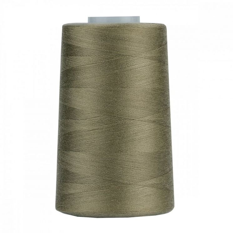 Нитки швейные 50/2 полиэстер 5000 ярд цв.468 бежевый MAX