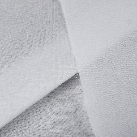 Дублерин НАРЕЗКА IdealTex воротничковый 135 г/м? 135WH белый 112см уп.10м