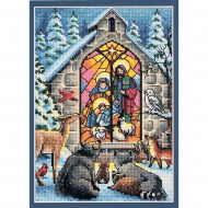 Набор для вышивания DIMENSIONS арт.DMS-08787 Святое Рождество 13х18 см