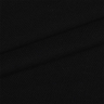 Ткань пике(лакоста) гл/крашеный, 175г/м?  100% хл  шир.125+125см арт.ДЛ-175100-3156 цв.черный уп.6м (1кг-2,3м)