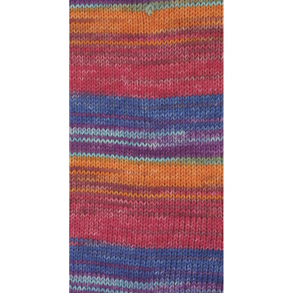 95662_Пряжа Step 6 Irish Rainbow Colours, 75% шерсть, 25% полиамид, 410 м, 150 г