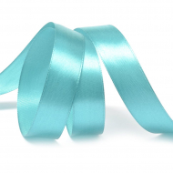 Лента атласная 20мм цв.3154 сине-зеленый IDEAL уп.27,4 м