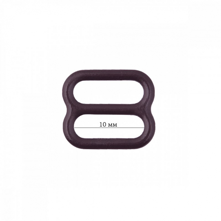 Пряжка регулятор для бюстгальтера металл ARTA.F.2819 10мм цв.076 сливовое вино, уп.50шт