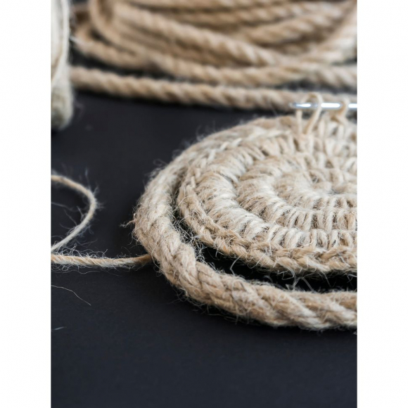 Шпагат джутовый 1,5 мм 1250 Текс двухнитка CB уп. 50м/40г