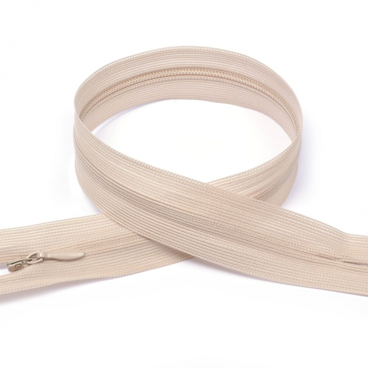 Молния MaxZipper пласт. потайная №3 60см н/р цв.S185 пудра уп.50шт