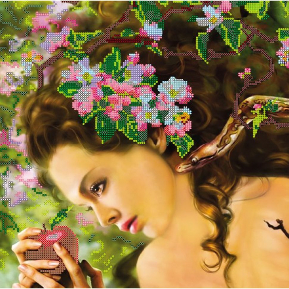 Схема на холсте АБРИС АРТ арт. AC-145 Искушение 30х30 см