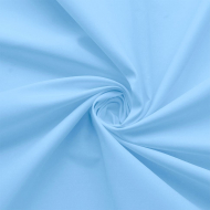Ткань Тиси ВО смесовая АП8020 120 г/м2 80%ПЭ 20%хлопок цв.526 голубой рул.100-120м