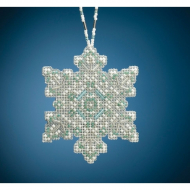 Набор для вышивания бисером MILL HILL Морская снежинка 7х8 см