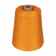 Нитки для вышивания Gamma мулине 100% хлопок 480 г ± 30 г цв.№0019 св.оранжевый