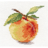 Набор для вышивания АЛИСА арт.0-175 Персик 8х8 см