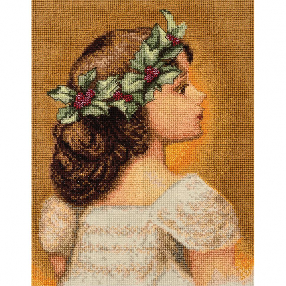 Набор для вышивания PANNA арт. D-1514 Рождественское дитя 18х23 см