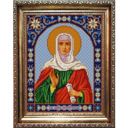Рисунок на ткани (Бисер) КОНЁК арт. 9337 Святая Анна 20х25 см