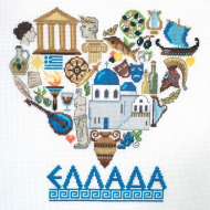 Набор для вышивания МАРЬЯ ИСКУСНИЦА арт.11.001.26 Греция 25х25 см