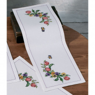 Набор для вышивания PERMIN арт.63-6902 Дорожка Тюльпаны 24х67 см