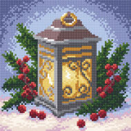 169321_Картина стразами "Огонь надежды"