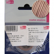 18885_Вощеный шнур, коричневый