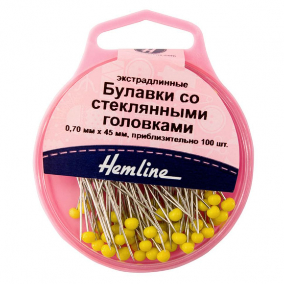 6859_Булавки для квилтинга со стеклянными головками