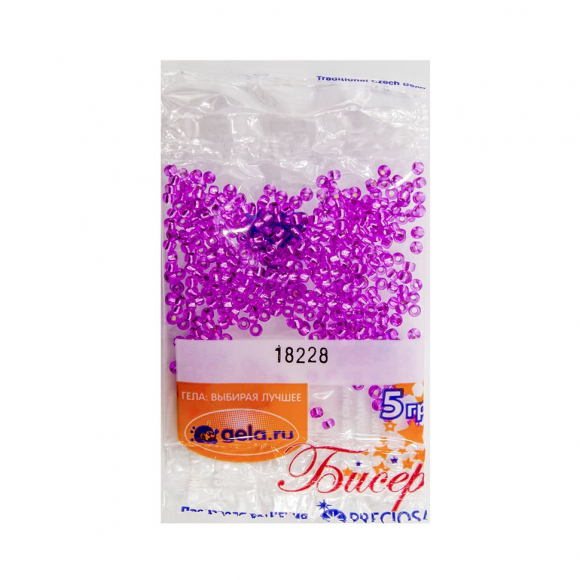 Бисер №10, 5 г., цвет 18228