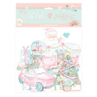 176105_Наклейки "Новогодняя роза"