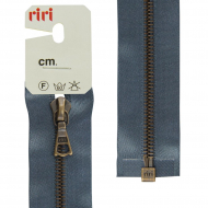 29298_Молния металл, AM, разъёмная 1 замок, на атласной тесьме, 4 мм, 60 см, цвет 2121, серый стальной 29298_Молния металл, AM, разъёмная 1 замок, на атласной тесьме, 4 мм, 60 см, цвет 2121, серый стальной