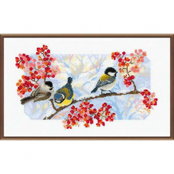 Набор для вышивания РИОЛИС арт.1305 Зимний день 40х24 см