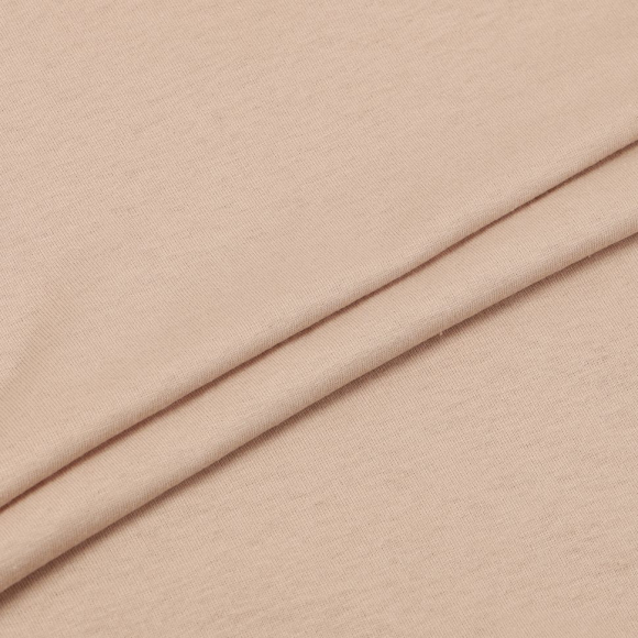 Ткань трикотаж Футер 2х нитка начес хлопок 190г опененд 100+100 какао 15-1309 пач.20-25кг