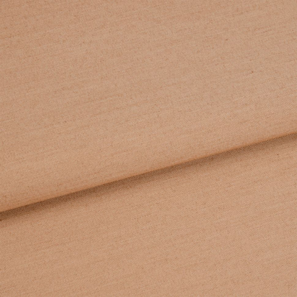 Ткань ТиСи поплин стрейч 110 г/м? 65% пэ, 33% хлопок, 2% спандекс шир.150 см арт.TBY.TC.15 цв.бежевый уп.5м