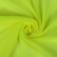 Сетка подкладочная трикотажная арт.TBY.0354 65г/м? ш.170см цв.F229 неон лайм, уп.1м