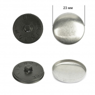 Заготовки для обтяж.пуг. №36 (23мм) ножка - пластик цв. черный уп. 500шт