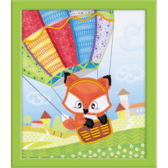 Набор для вышивания РИОЛИС арт.0074 РТ Лисёнок 15х18 см