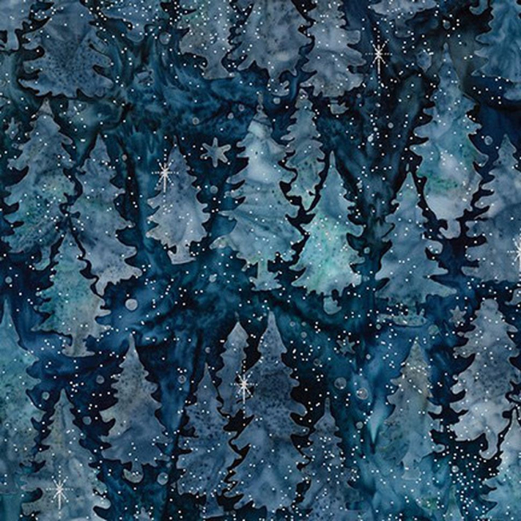 Ткань для пэчворка PEPPY Magical Winter 105 г/м? 100% хлопок цв.AMDM-20345-80 уп.50х55 см