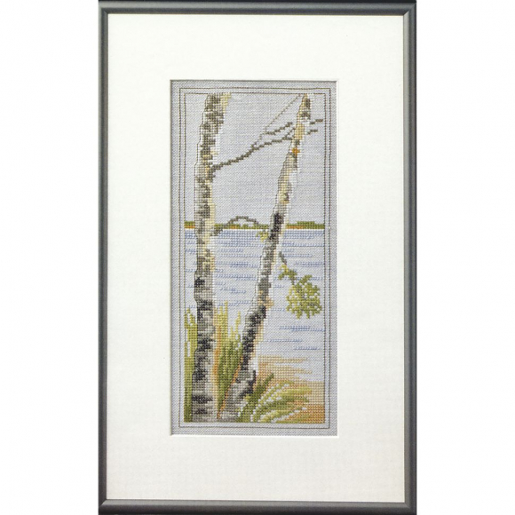 Набор для вышивания: "Березы"