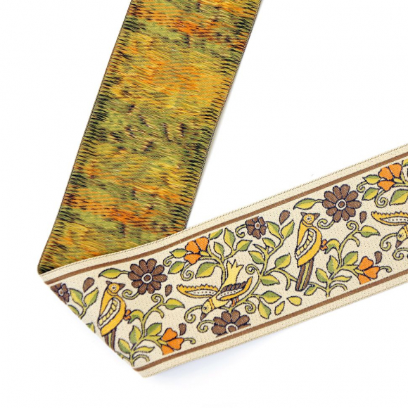 180009_Лента из тканого жаккарда SAFISA, 50 мм, 15 м, цвет 01 180009_Лента из тканого жаккарда SAFISA, 50 мм, 15 м, цвет 01