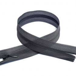 Молния MaxZipper пласт. потайная №3 20см н/р цв.F311 т.серый уп.50шт