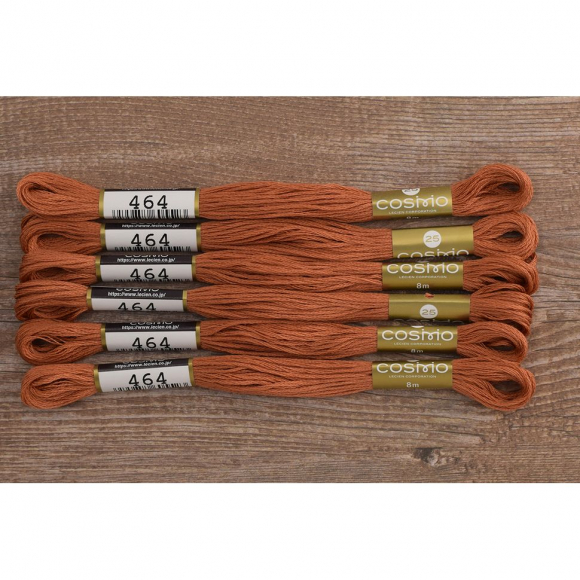 Мулине COSMO однотонный цвет 464