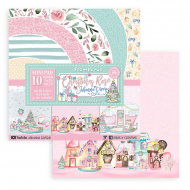 176104_Набор бумаги для скрапбукинга "Рождественская роза"